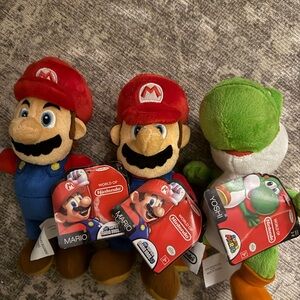 2014 Mario and yoshi plush
